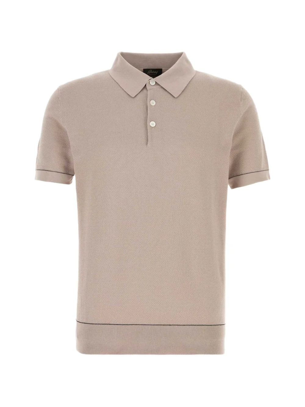half-button polo shirt - 1