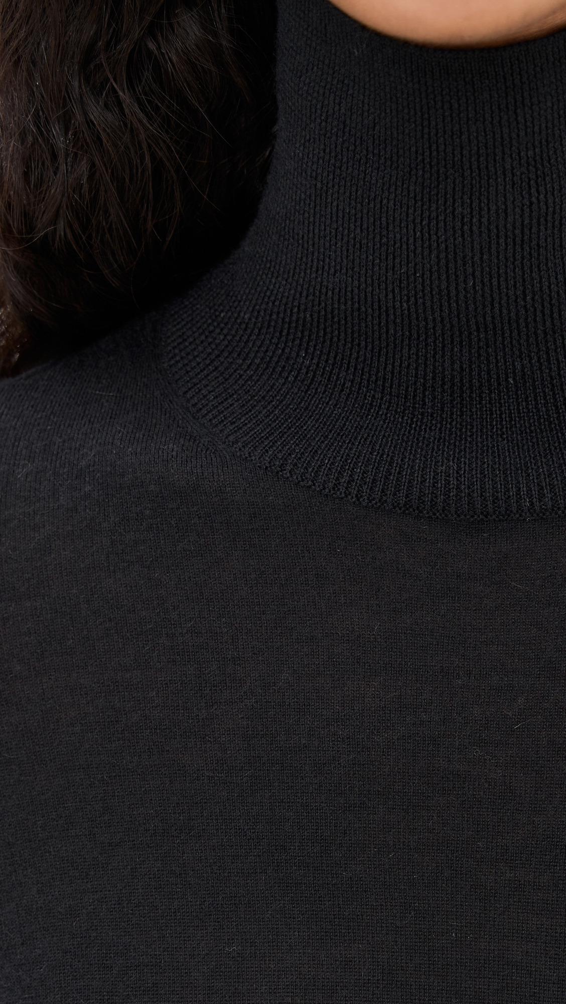 Long Sleeve Cashmere Turtleneck - 5