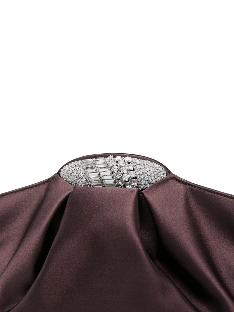 Giuseppe Zanotti Giuseppe Zanotti Crystal-embellished Silk Clutch outlook