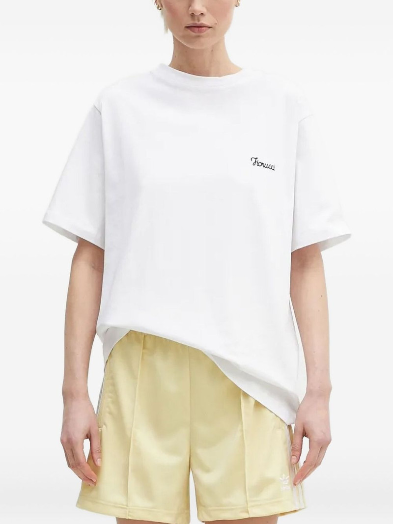 embroidered short-sleeve T-shirt 1