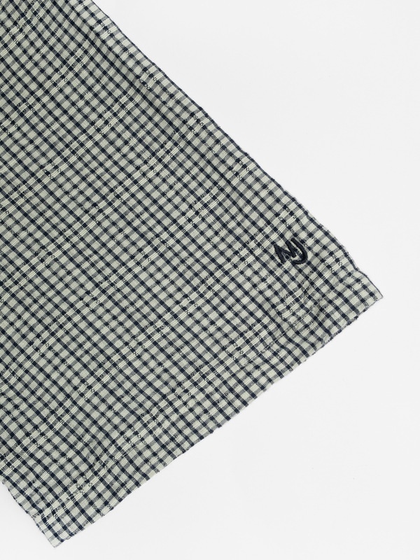 Lollo Check Indigo Dress Blue - 6