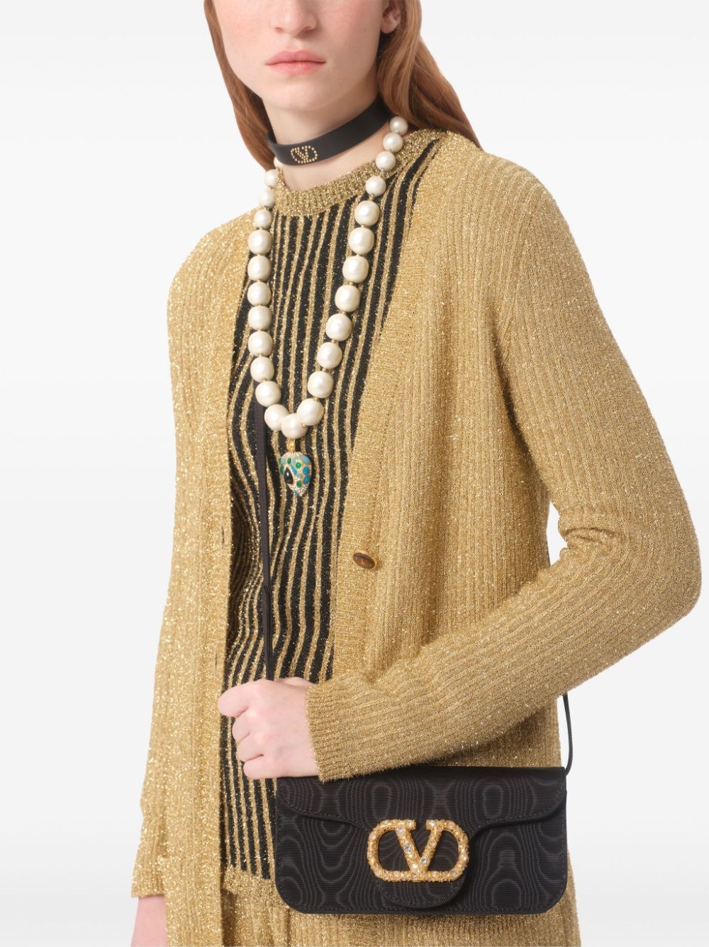 Lurex cardigan - 6