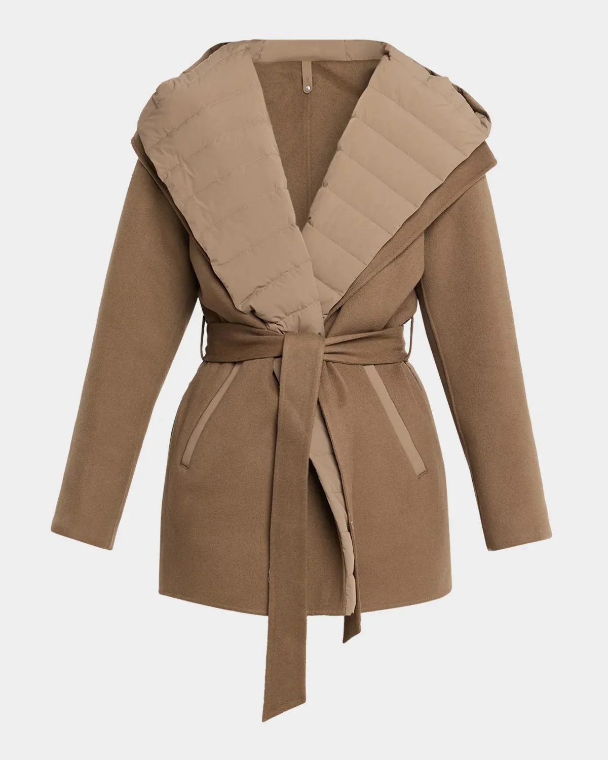 Bethany Reversible Wool Coat - 1