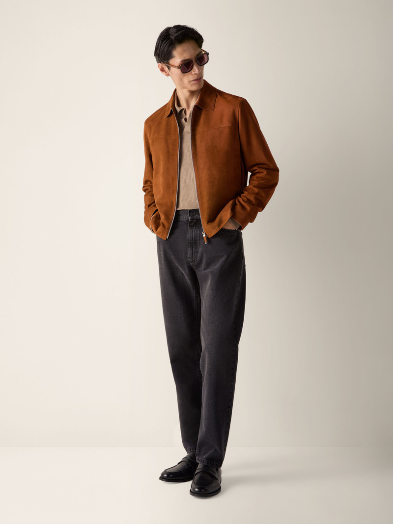 ZEGNA SUEDE BLOUSON outlook
