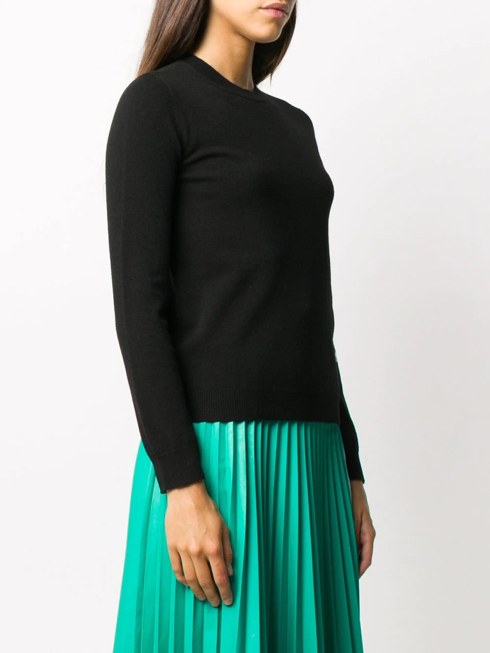 VLTN-logo knitted top - 3