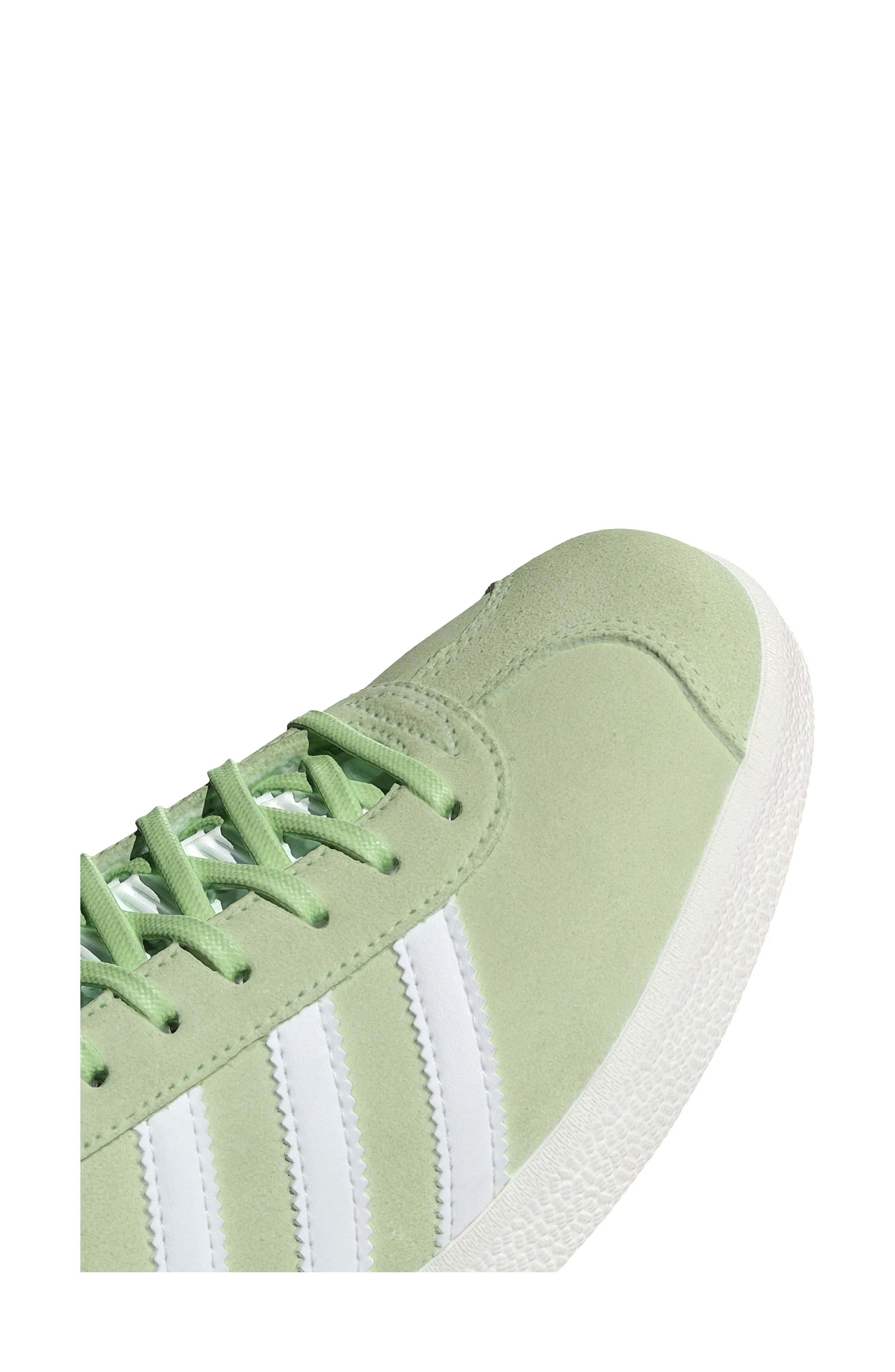 Gazelle Sneaker in Sand/White/Silver Green - 8