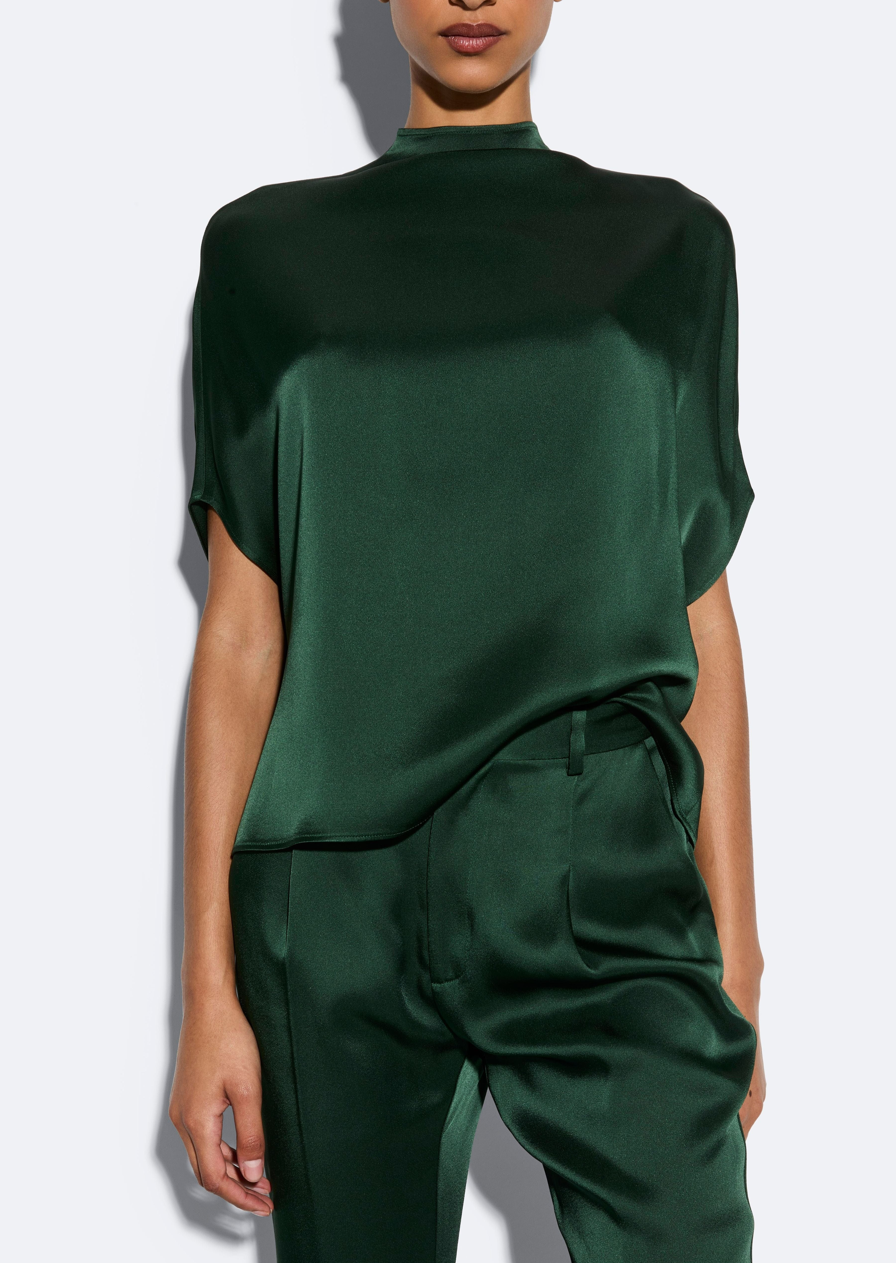 Satin Cape Tee - 4