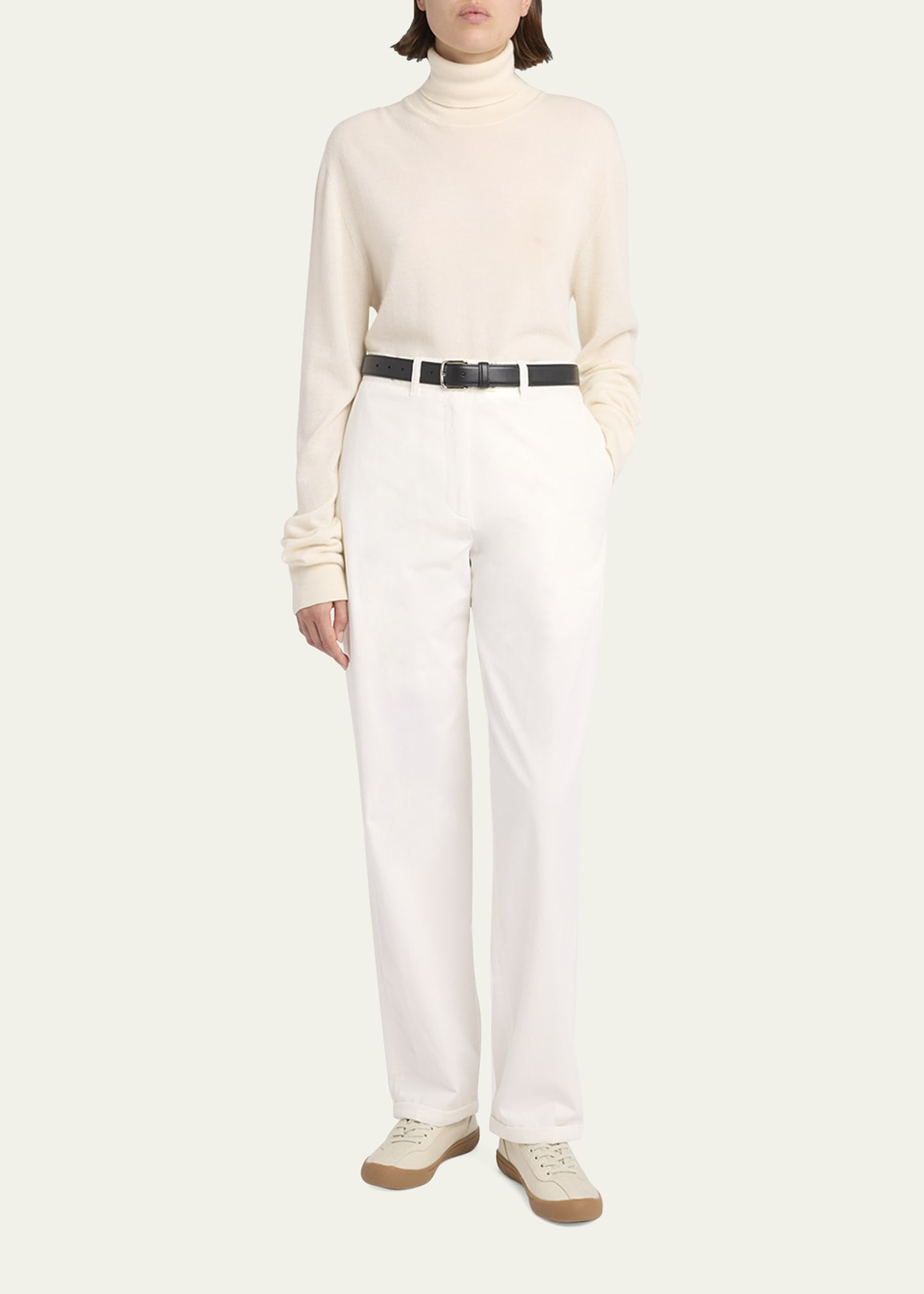 Lizzy Cashmere Turtleneck Sweater - 2