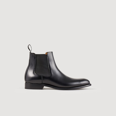 Sandro LEATHER CHELSEA ANKLE BOOTS outlook