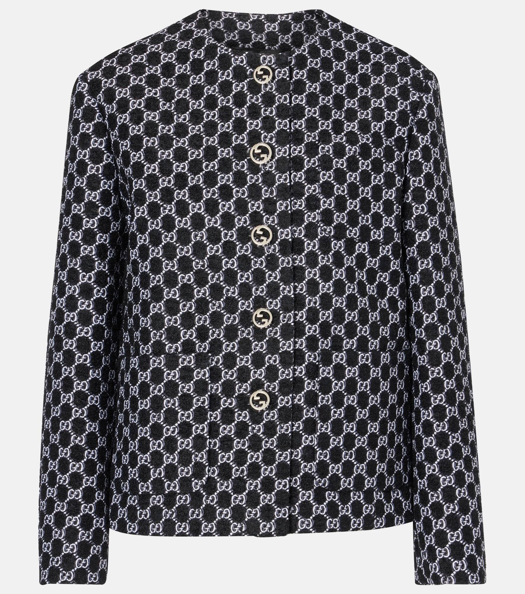 GG bouclé jacket - 1