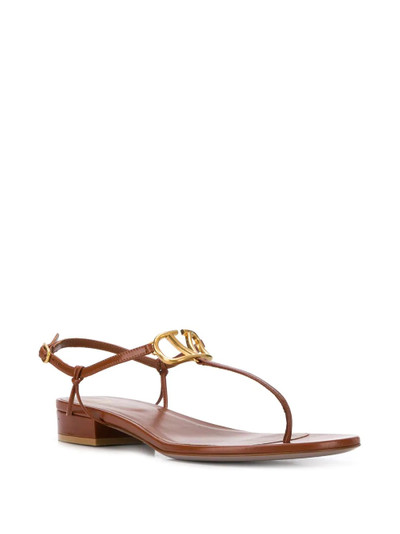 Valentino VLOGO plaque sandals outlook