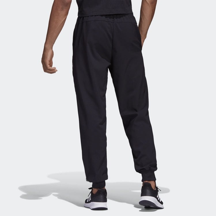 adidas Logo Bundle Feet Sports Pants Black DQ3067 - 5