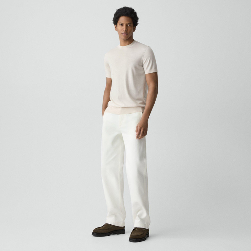 Theory Soris Tee in Regal Wool outlook