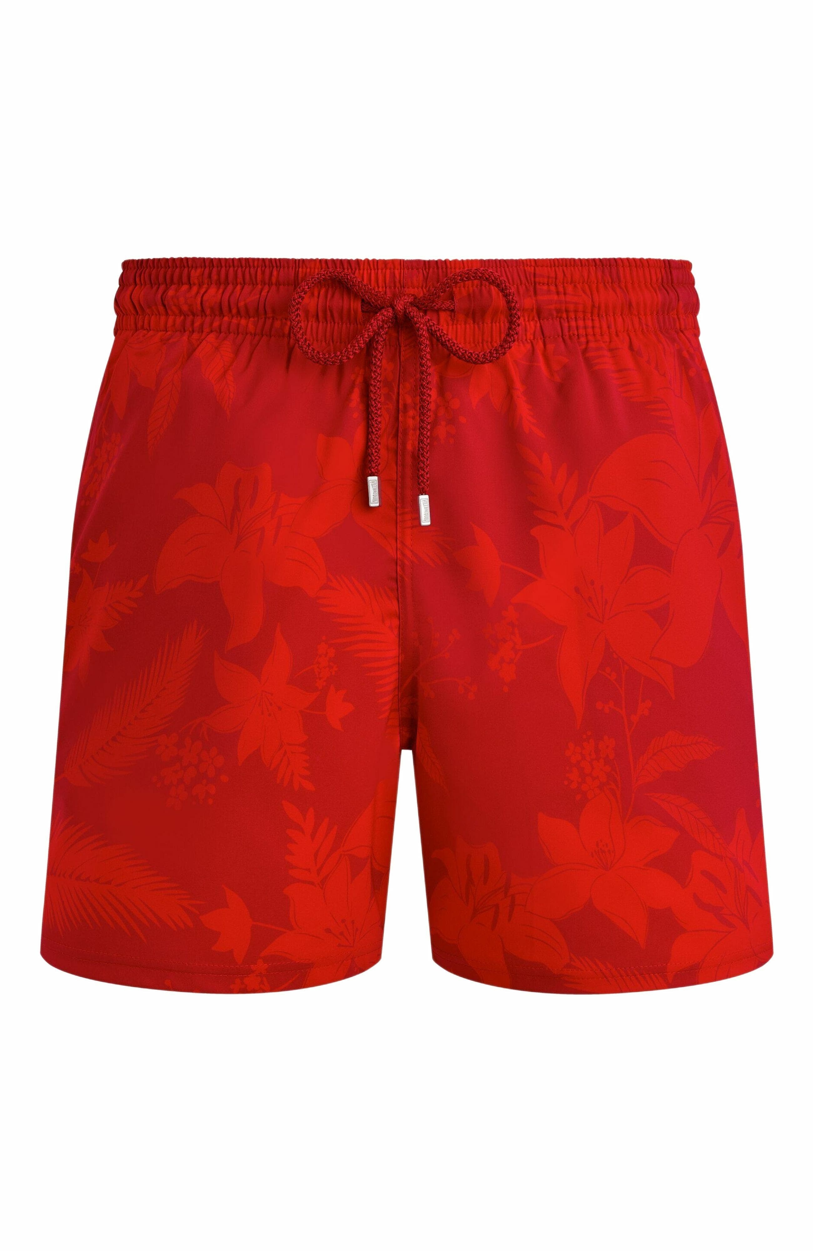 Vilebrequin Men's Flower Power Stretch Short Swim Shorts in Lipstick at Nordstrom - 2