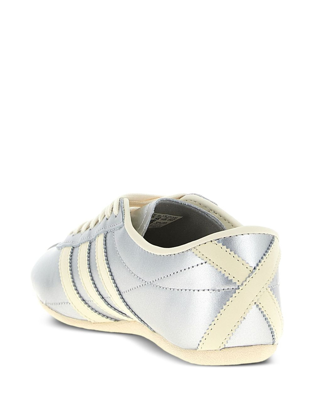 Tokyo leather three-stripe sneakers - 3