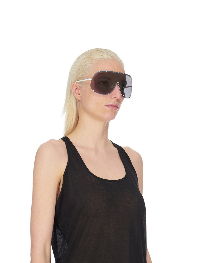 White Shield Sunglasses 4