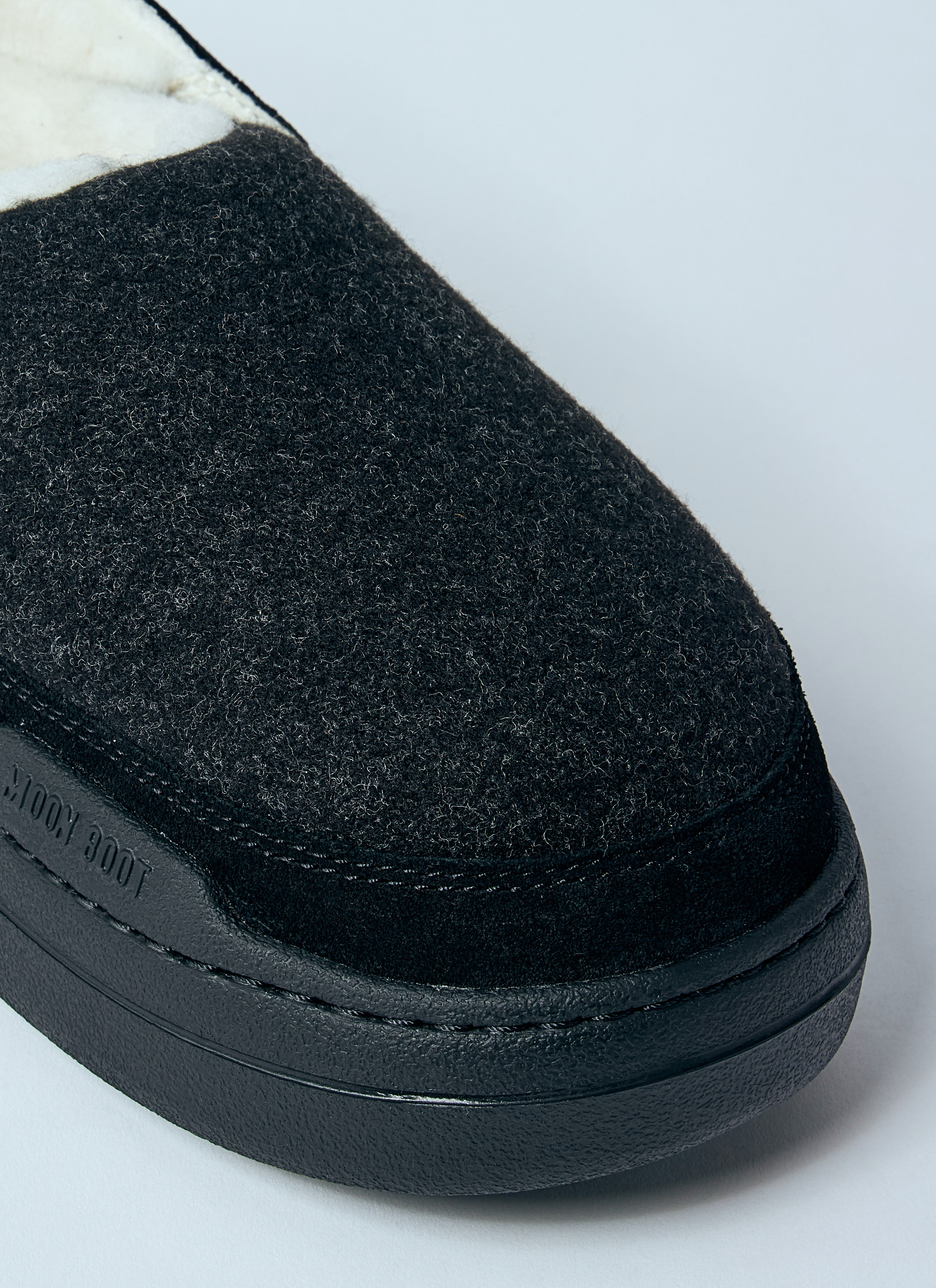 Park Clog Felt Mules - 3