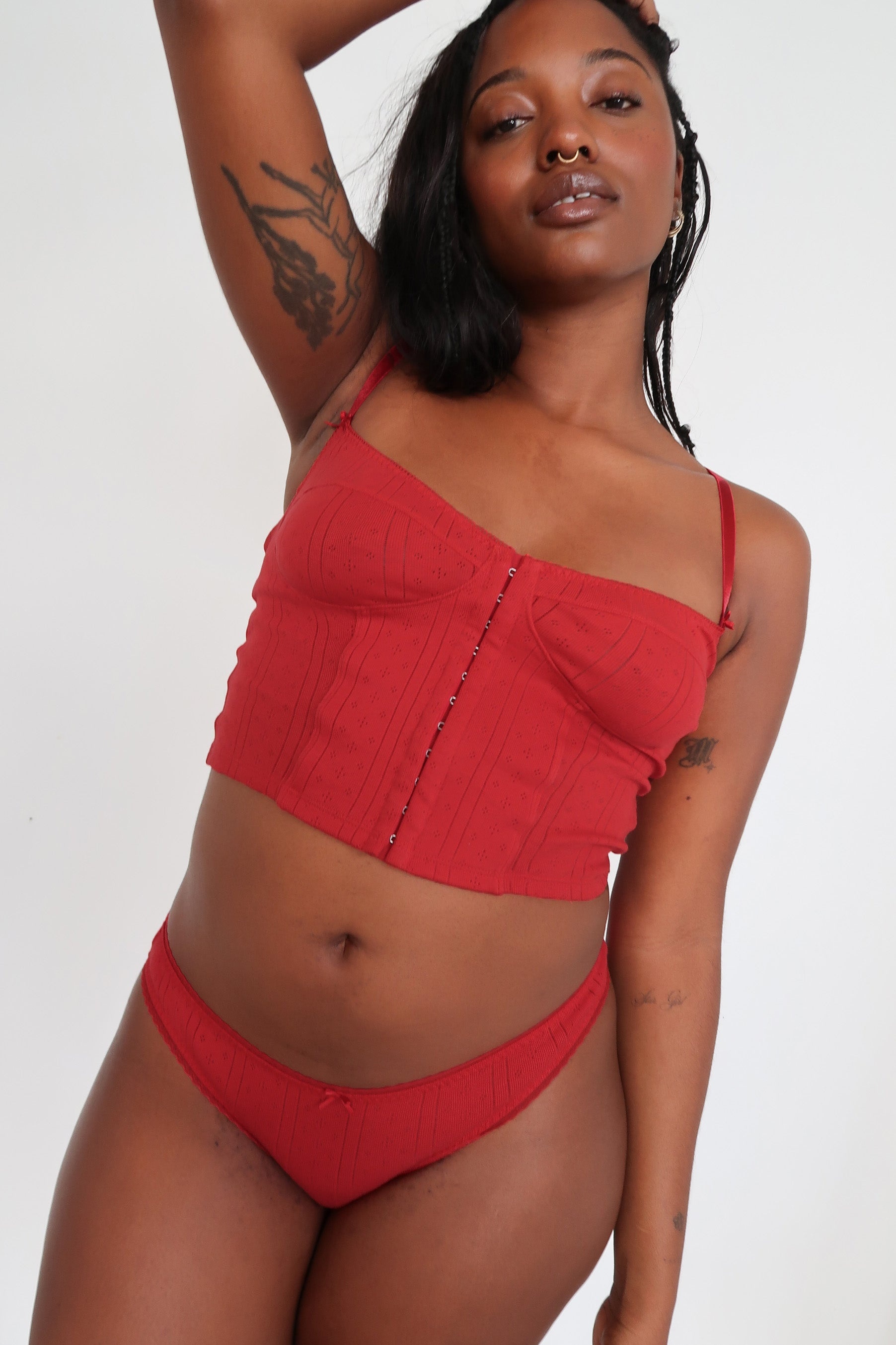 The Corselette Cherry Red - 2