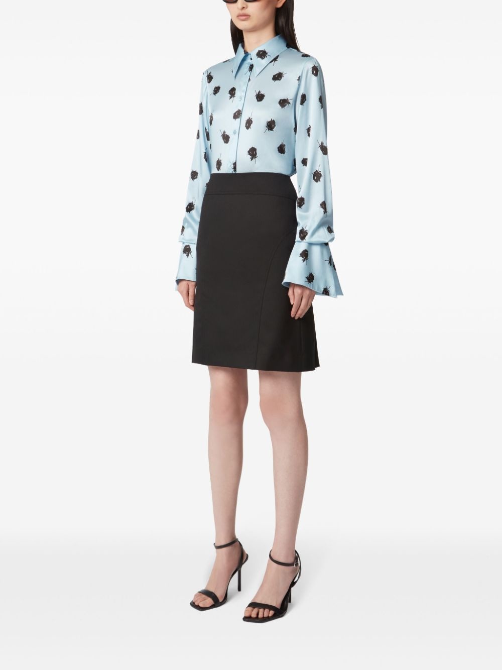 floral-print shirt - 3