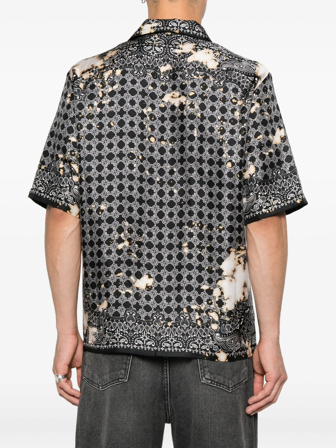 Bleach Bandana Bowling Shirt - 4