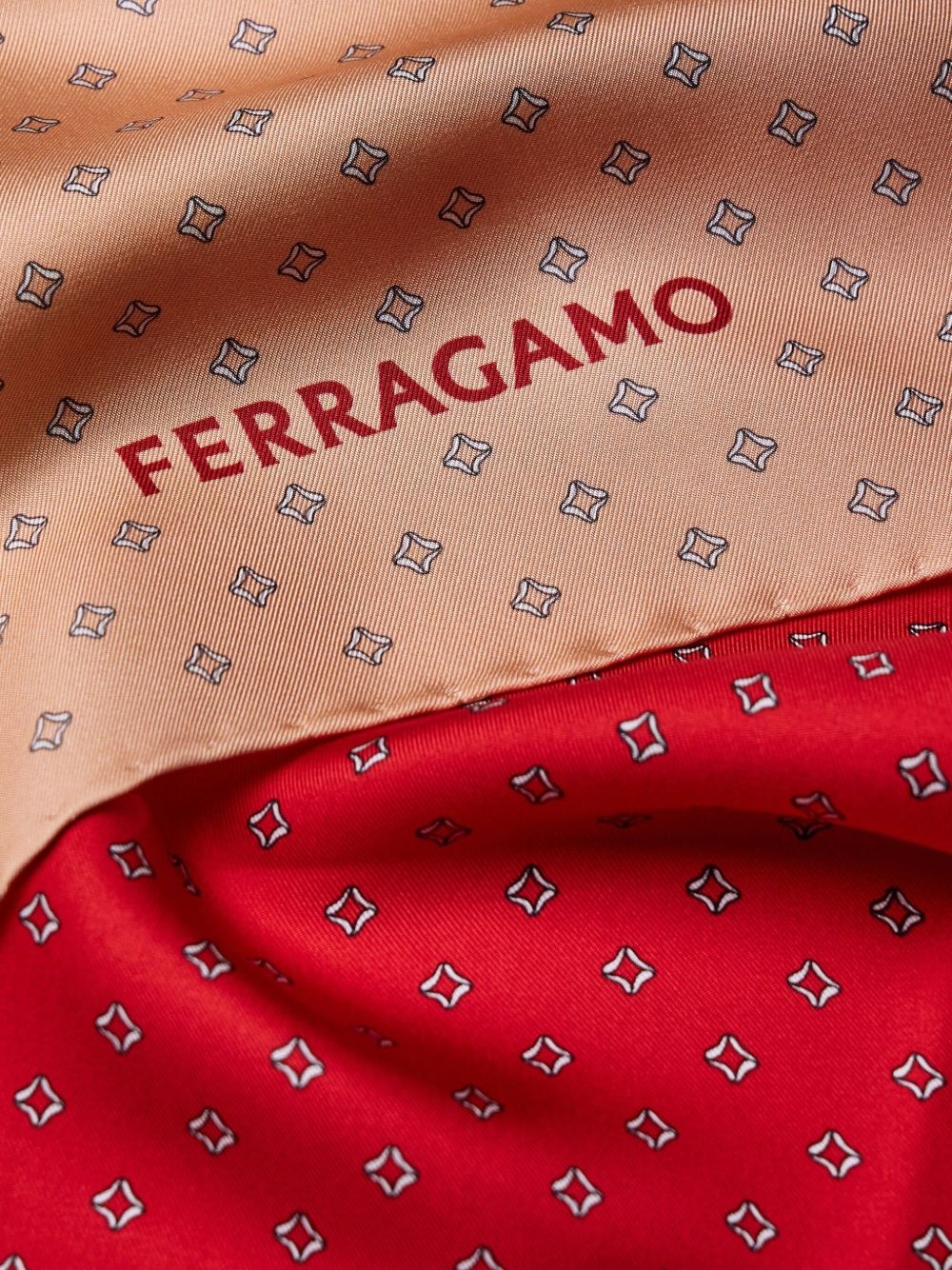 Madras-print silk foulard - 2
