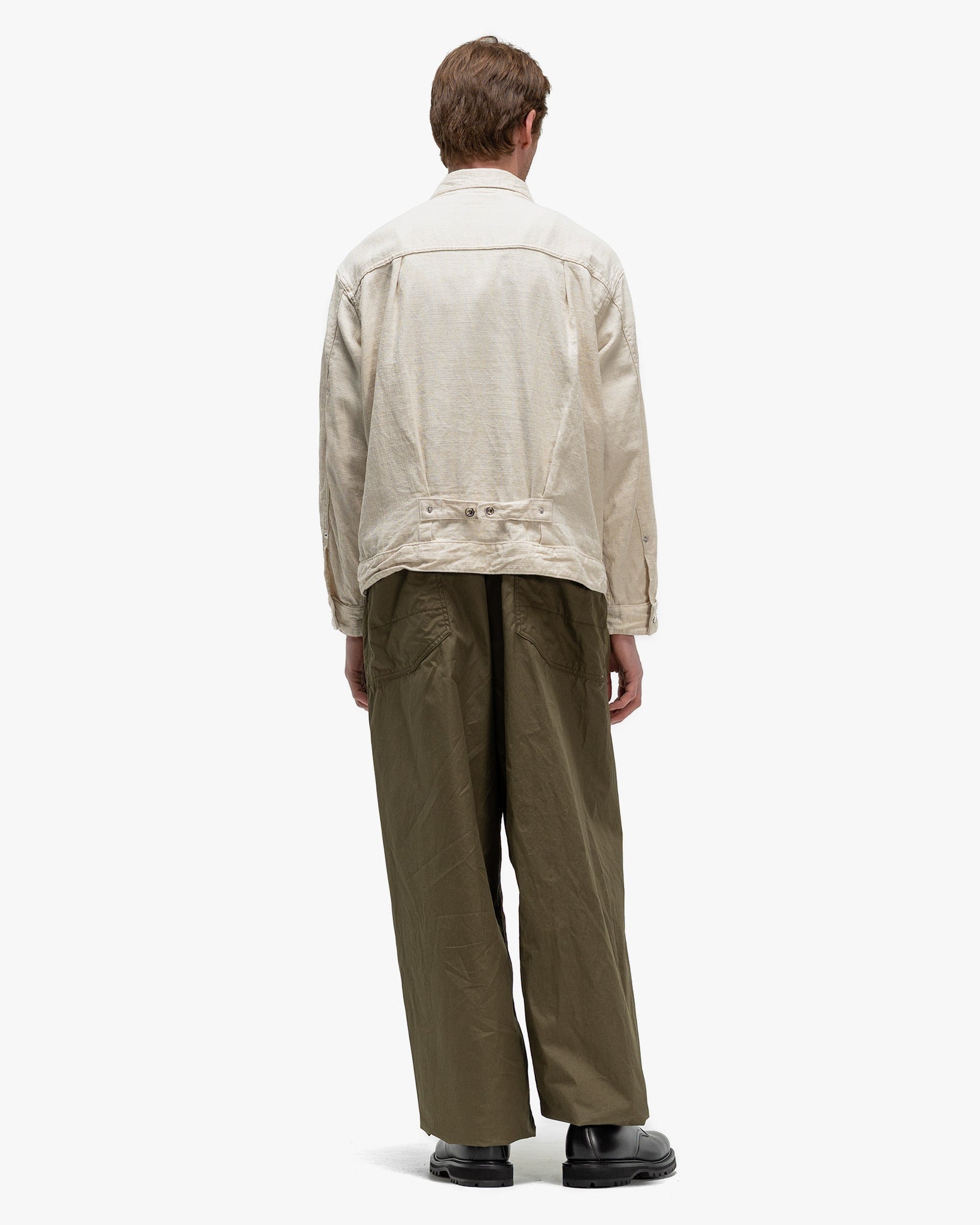 Trucker Jacket CL Java Cloth Natural - 3