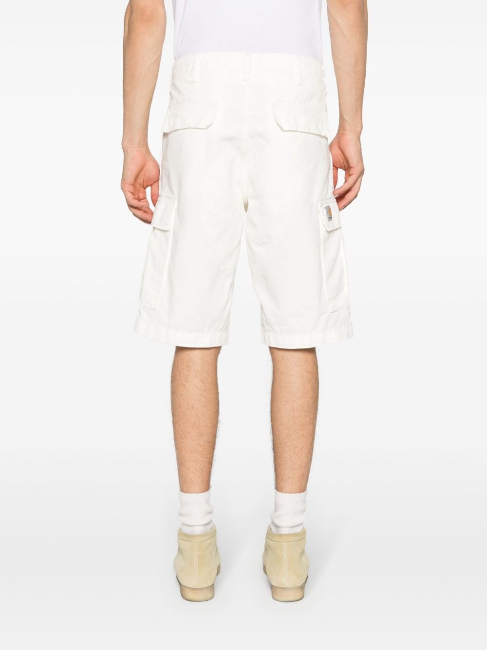 organic cotton cargo shorts - 4