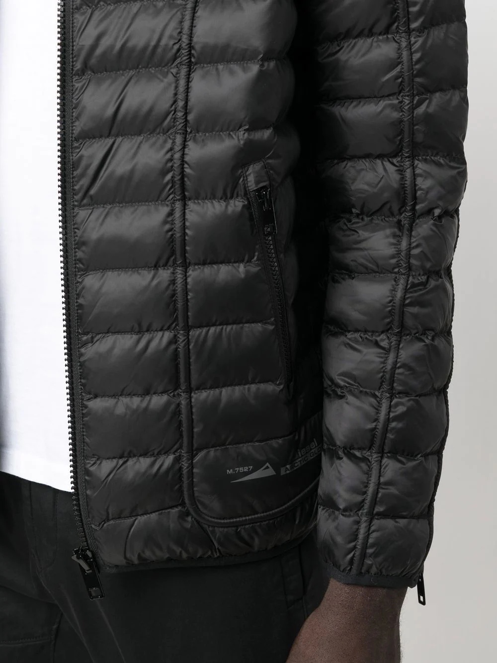 zipped padded jacket - 5