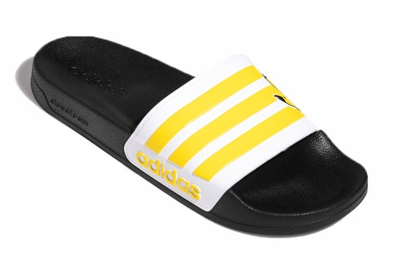 Pokmon x adidas 네오 Adilette 샤워 방수 신발 Unisex 황색 EG2210 2