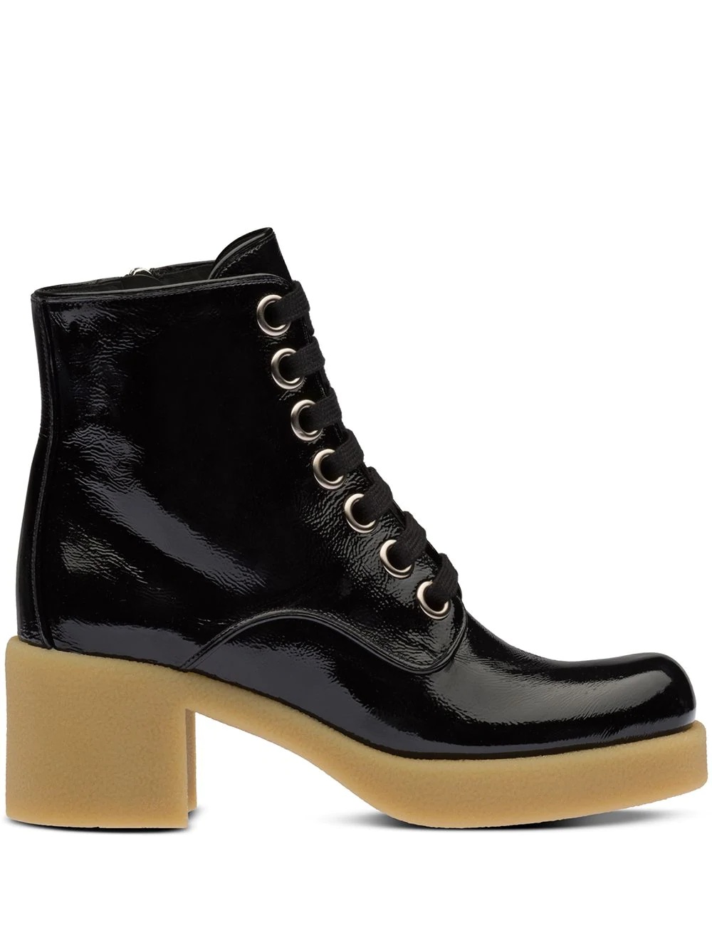 military-style ankle boots - 1