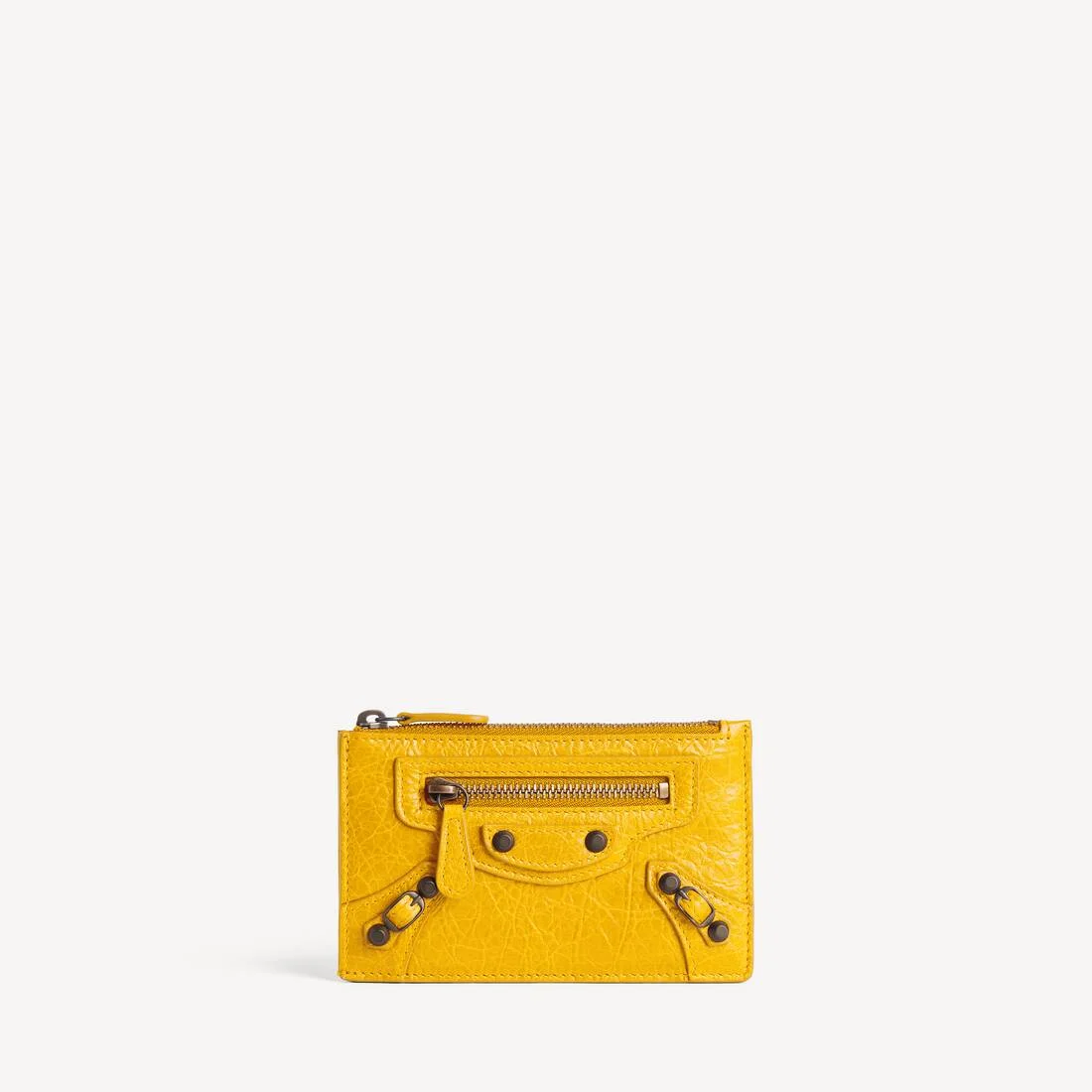 Women's Le City Long Coin And Card Holder in Marge Yellow - 1