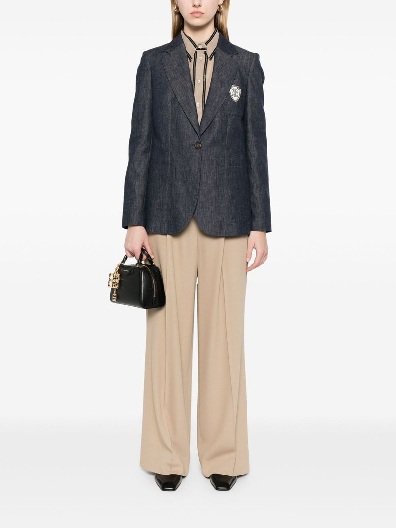 Brunello Cucinelli chambray blazer outlook