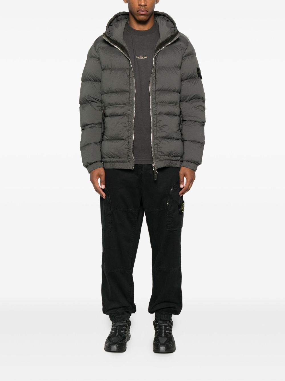 Seamless Tunnel hooded puffer jacket - 2