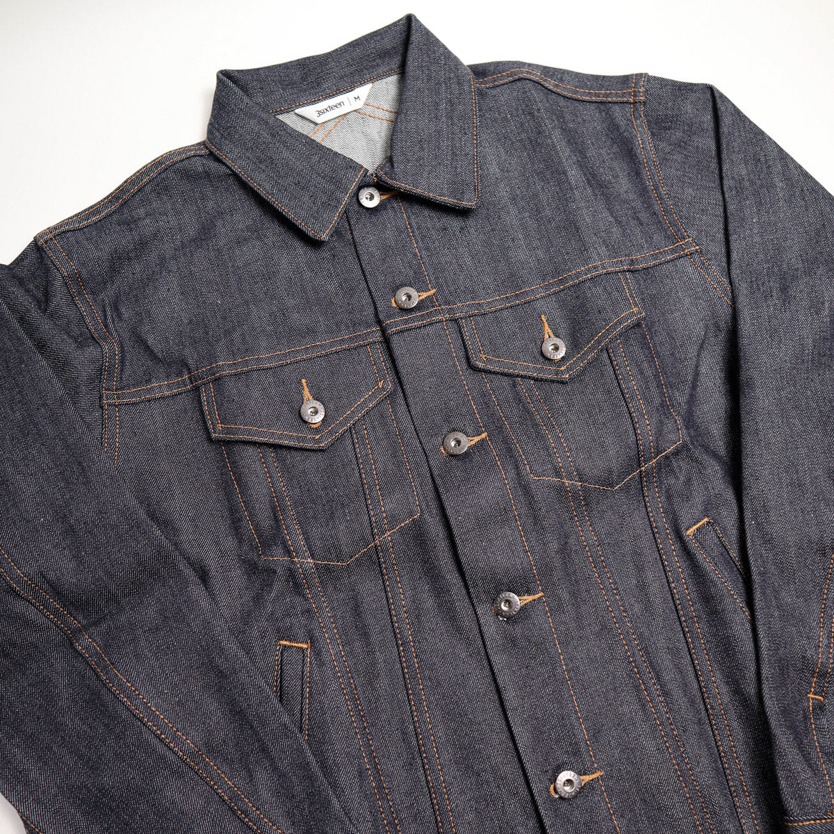 DJ-100x Type 3s Denim Jacket Indigo Selvedge - 3