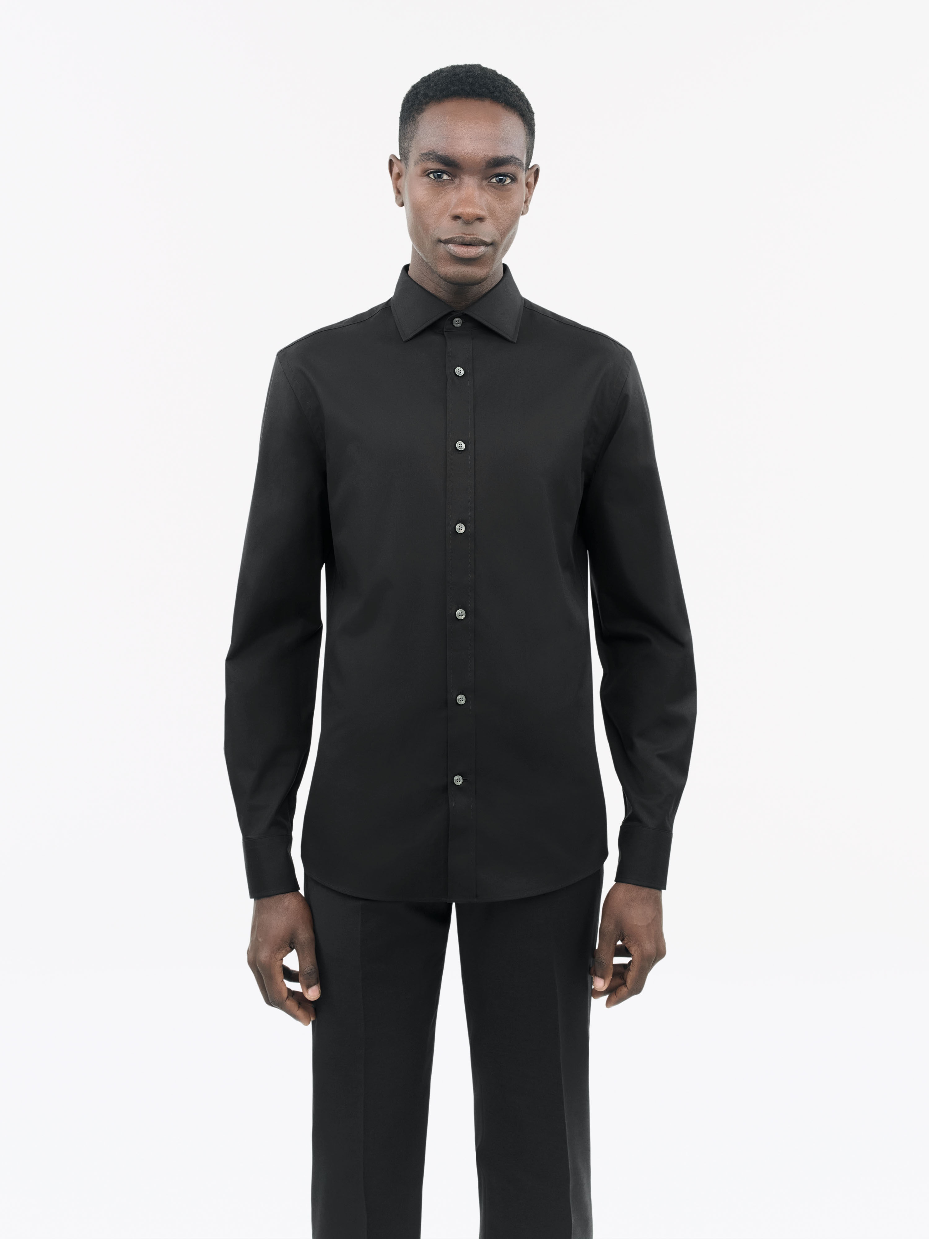 Adley C Cutaway Collar Shirt - 3