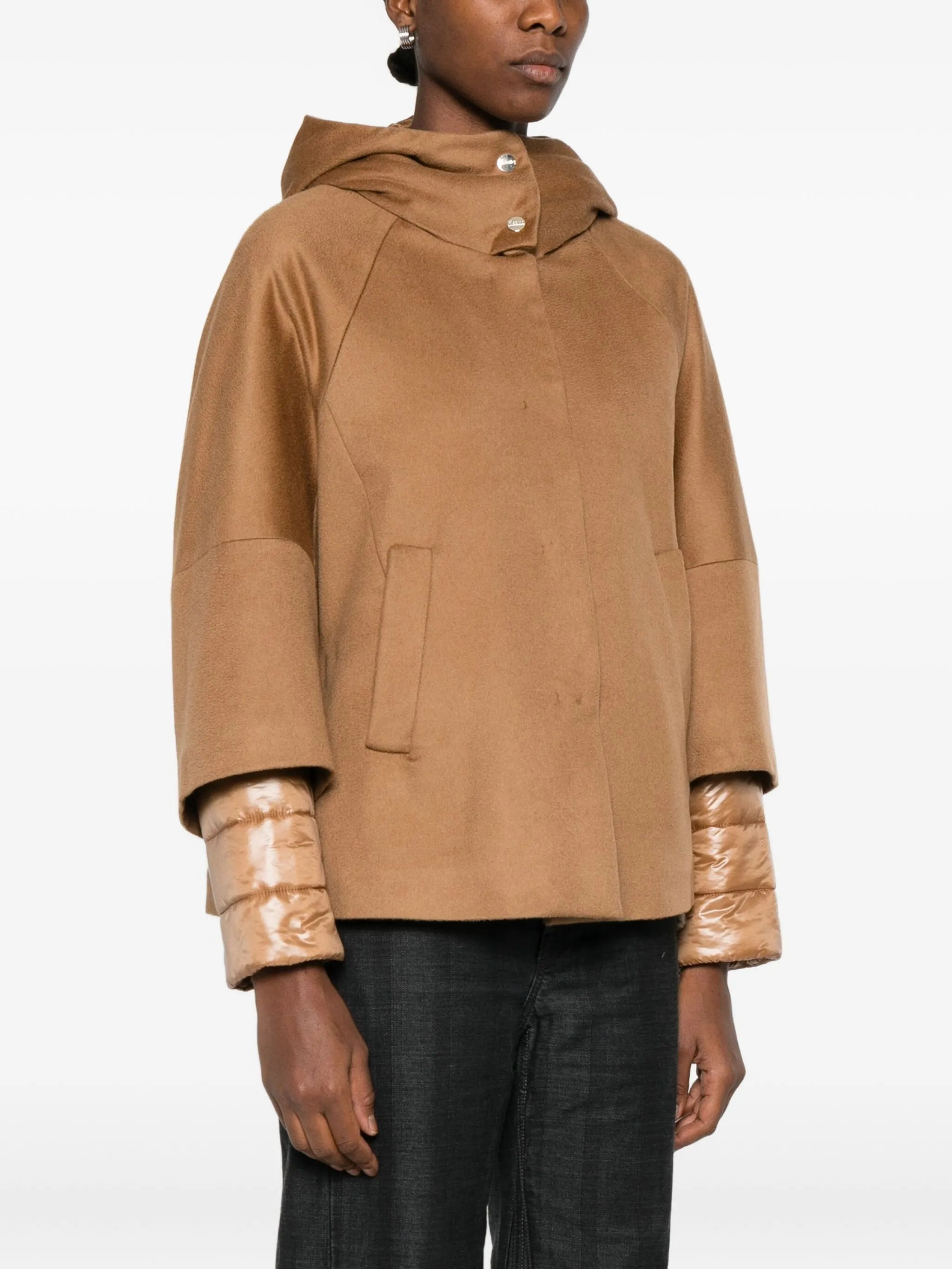 Herno Hooded Panelled Jacket - 3