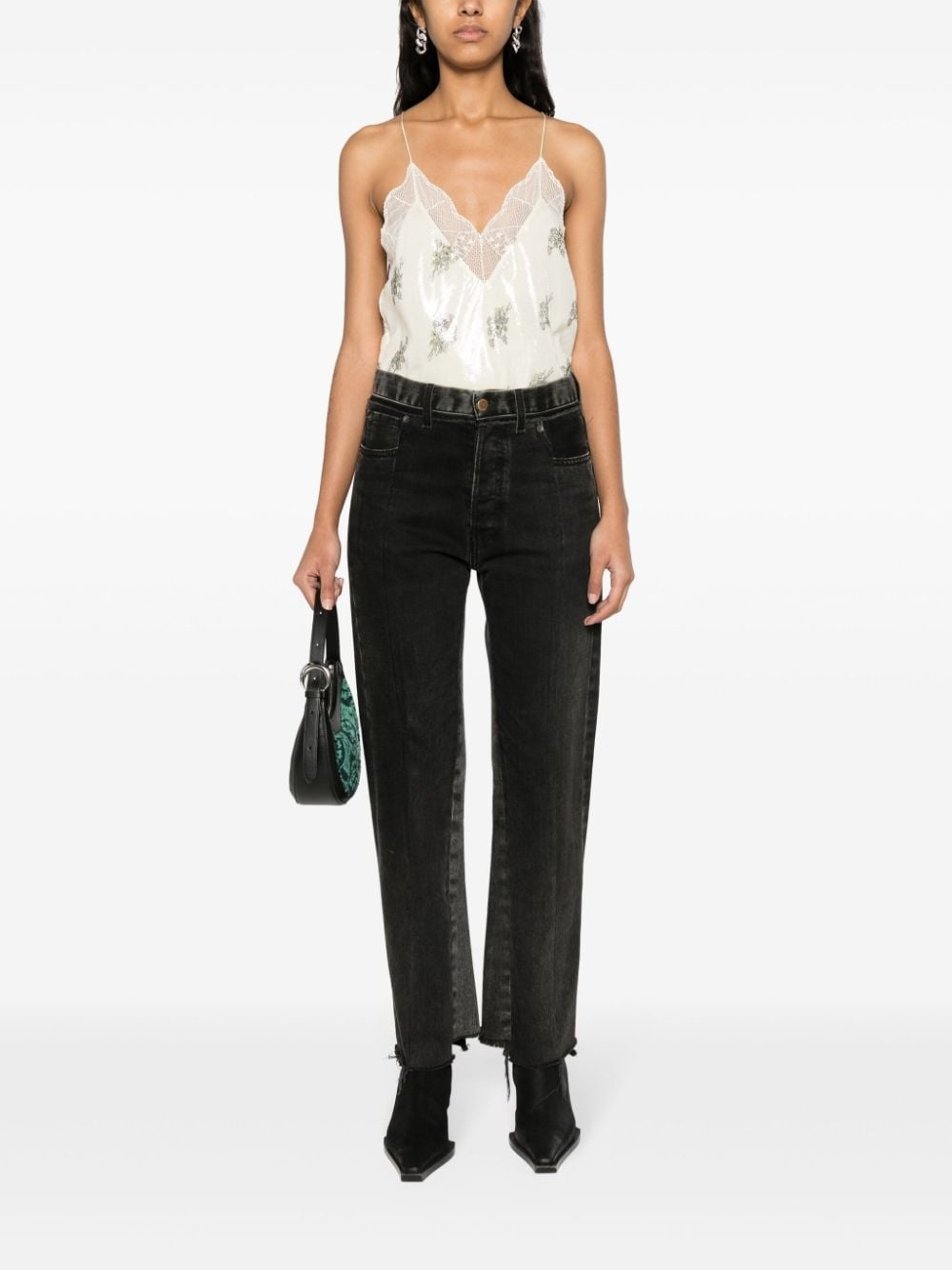 Christy sequin-embellished top - 2