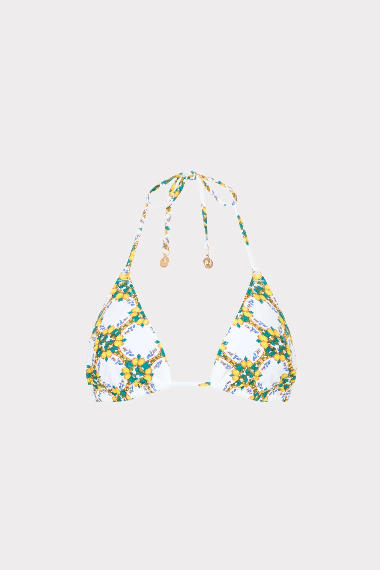 Lemon Tile Bikini Top - 1