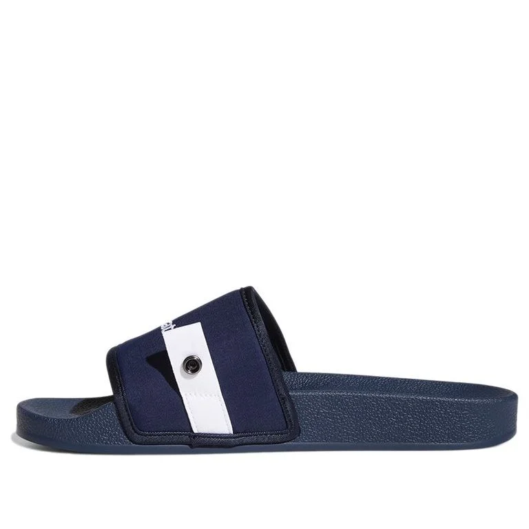 국립 공원 재단 X Adilette 슬라이드 'Collegiate Navy 이름 * - 1
