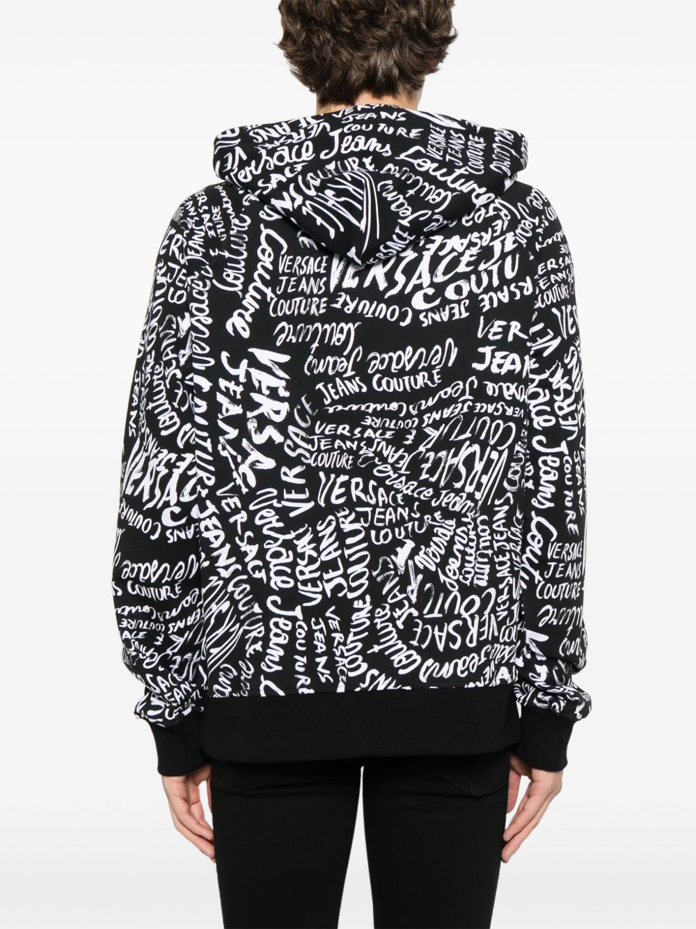 Logomania-printed hoodie - 4