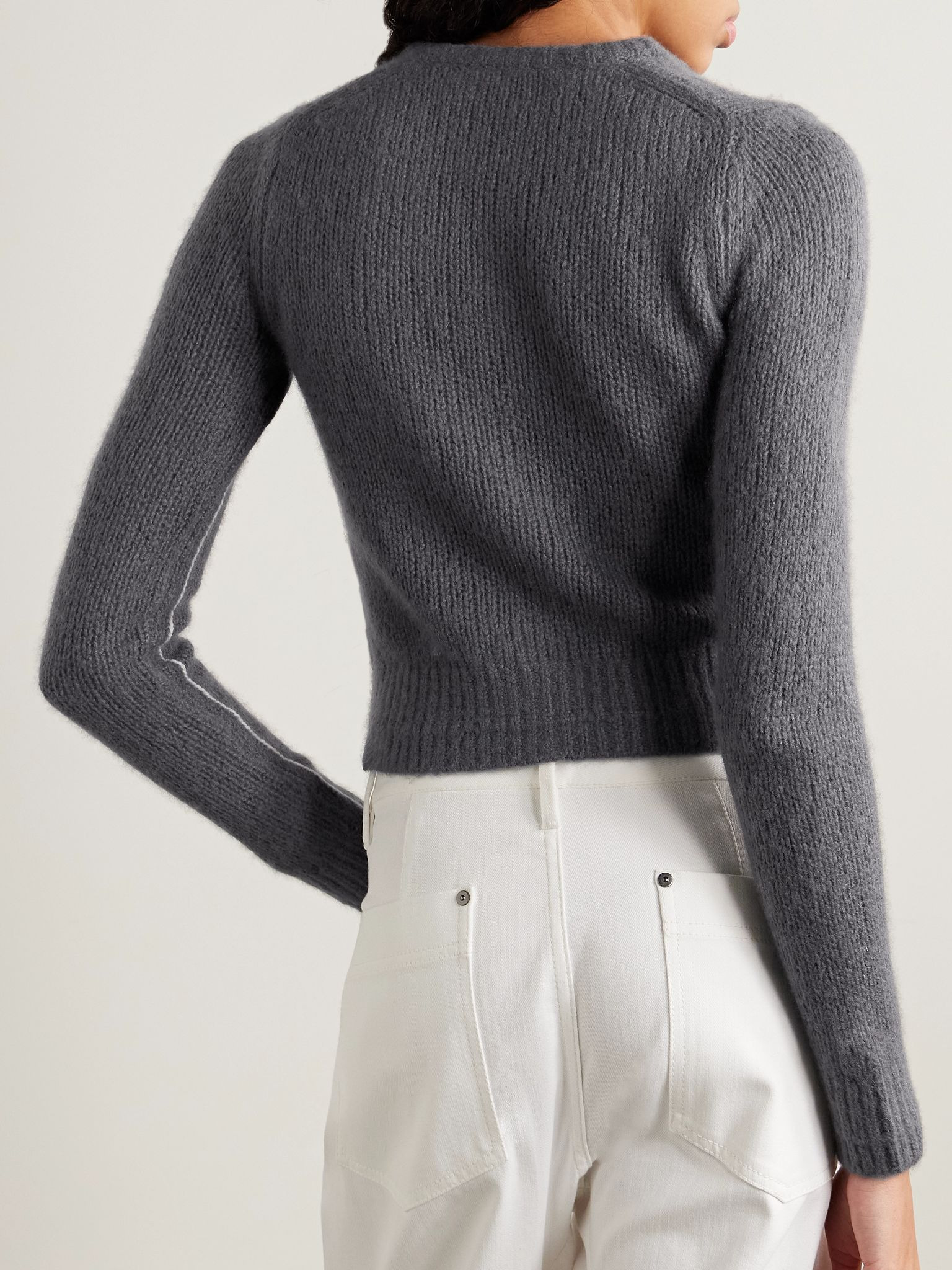 Petite knitted cardigan Gray - 3