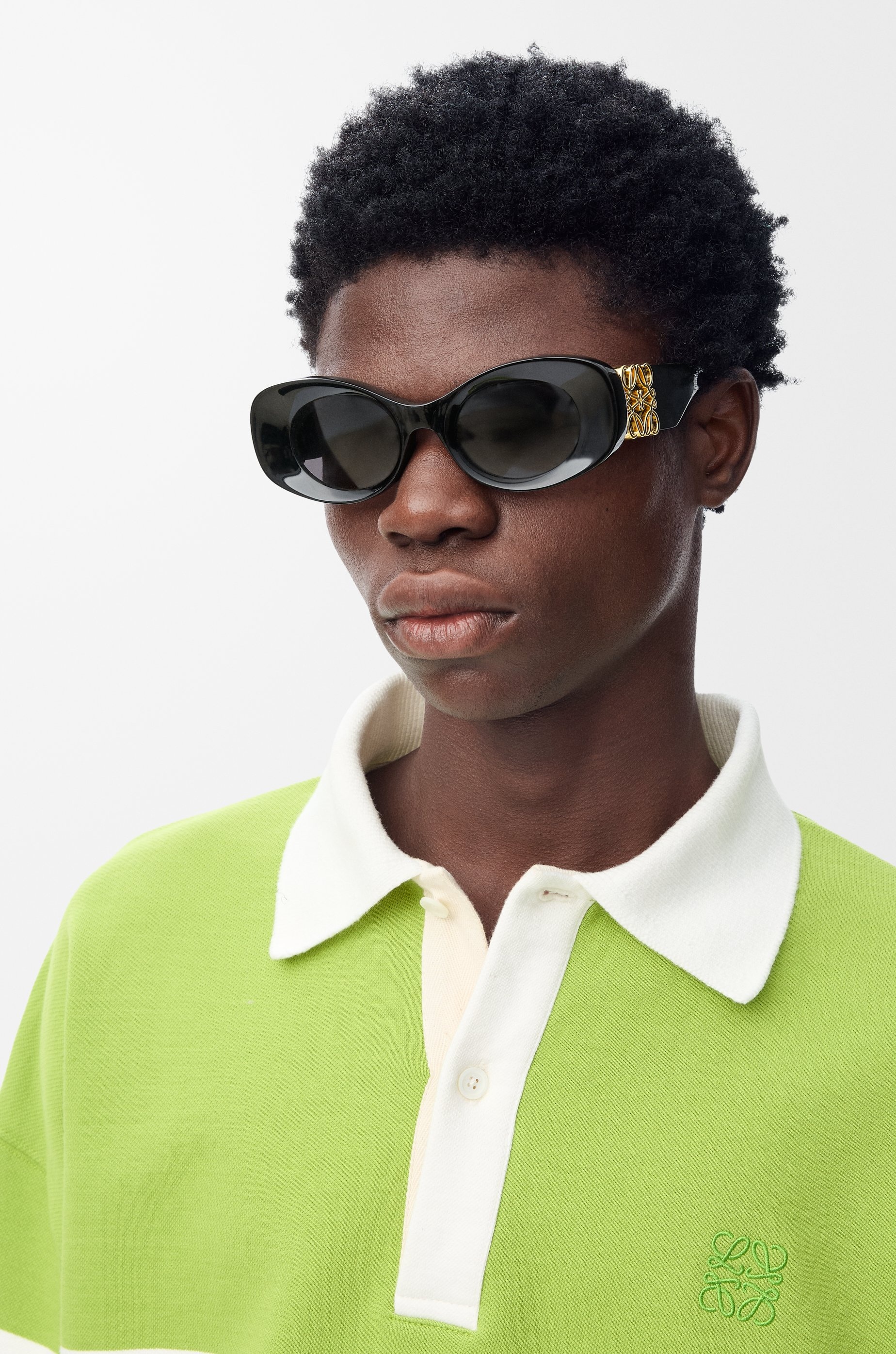 Beveled Oval Maxi Anagram sunglasses - 2