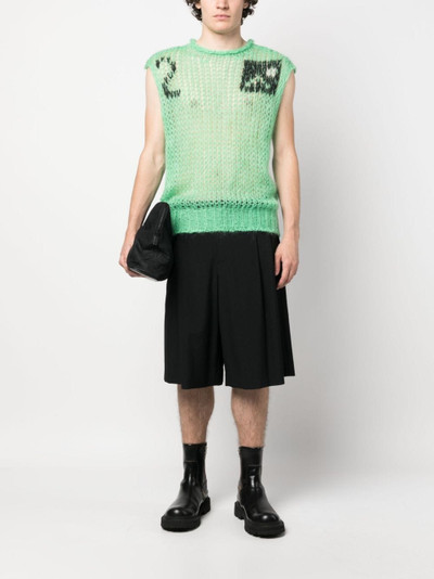 OAMC perforated knitted vest outlook