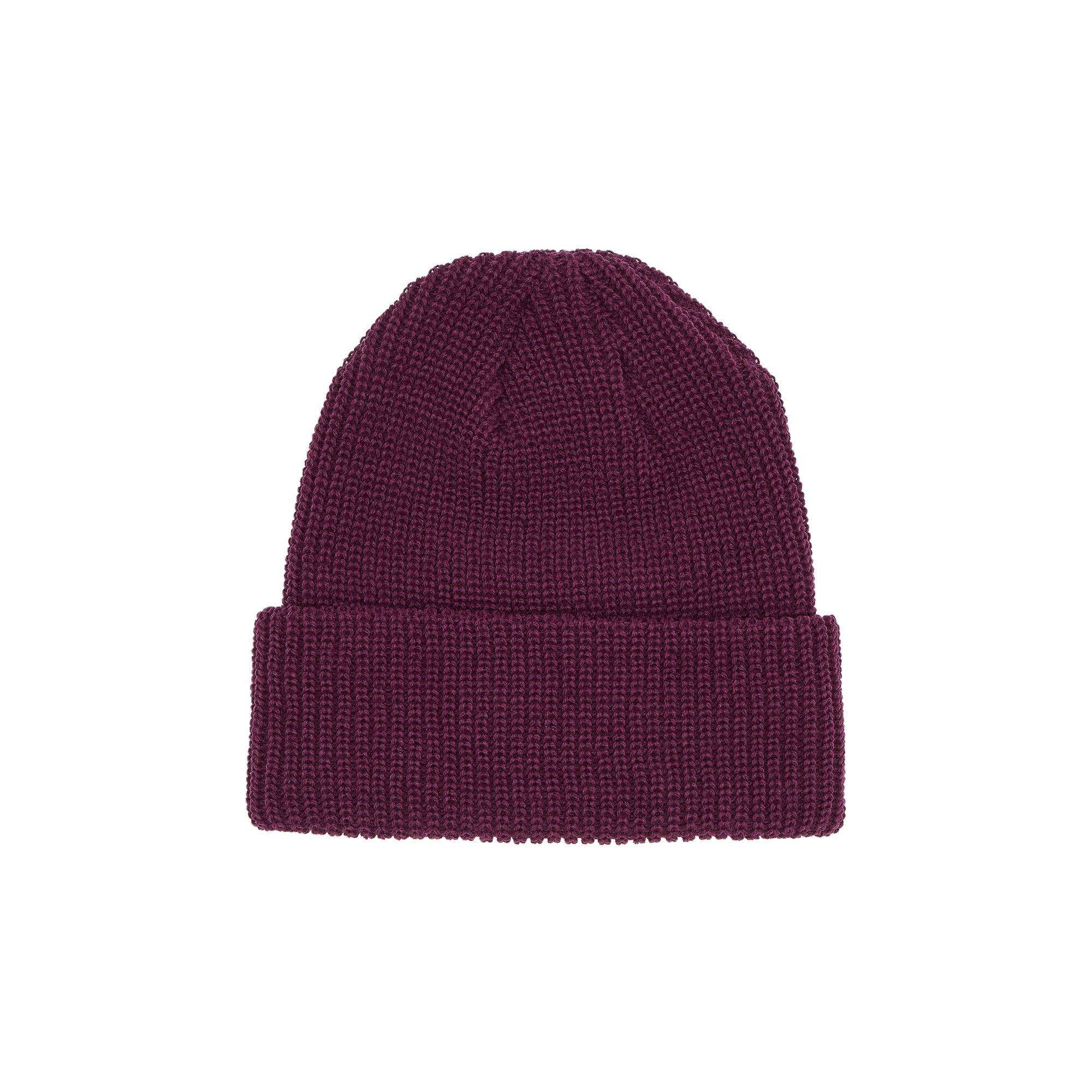 Supreme Loose Gauge Beanie 'Burgundy' - 2