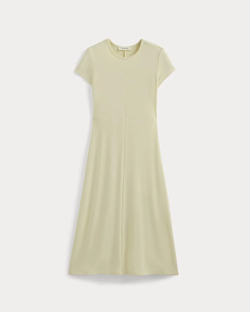 MIDI TEE DRESS IN BUTTERKNIT - 1