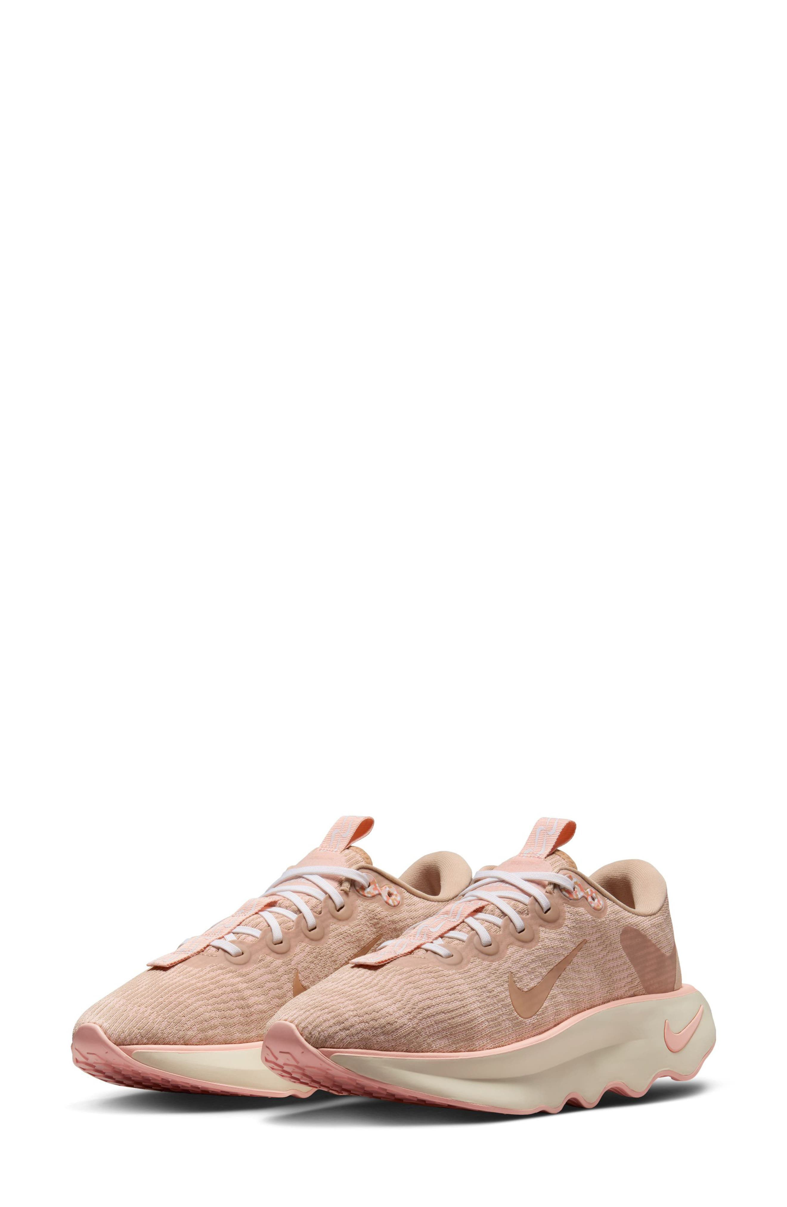 Nike Motiva Walking Shoe in Linen/Linen/Coral/Milk at Nordstrom - 1