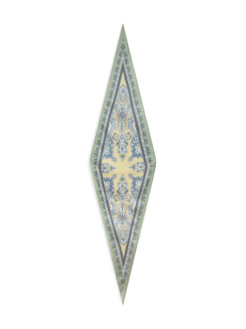 paisley-pattern scarf - 1