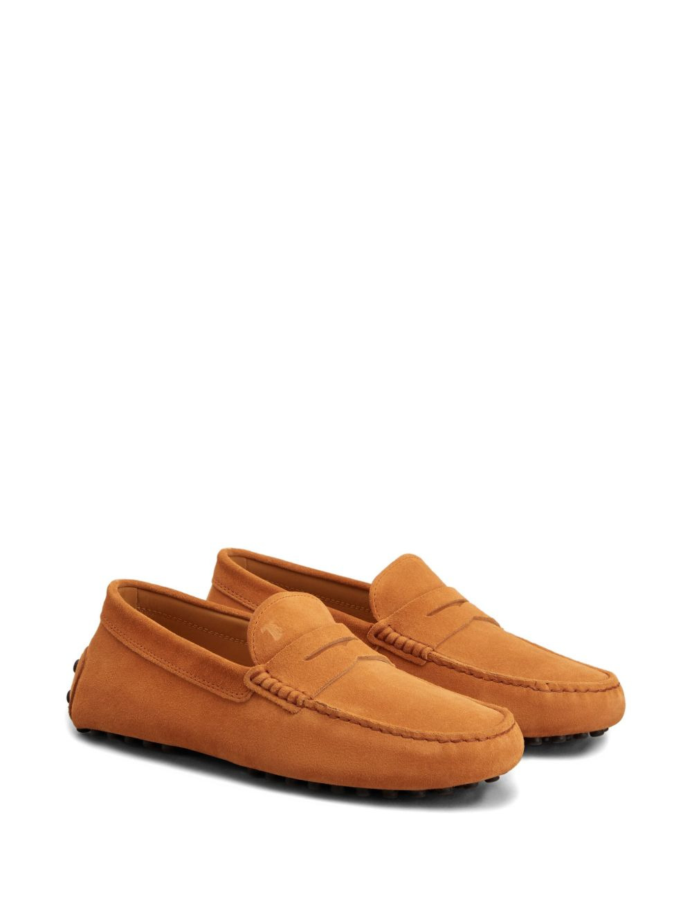 penny-slot suede loafers - 2