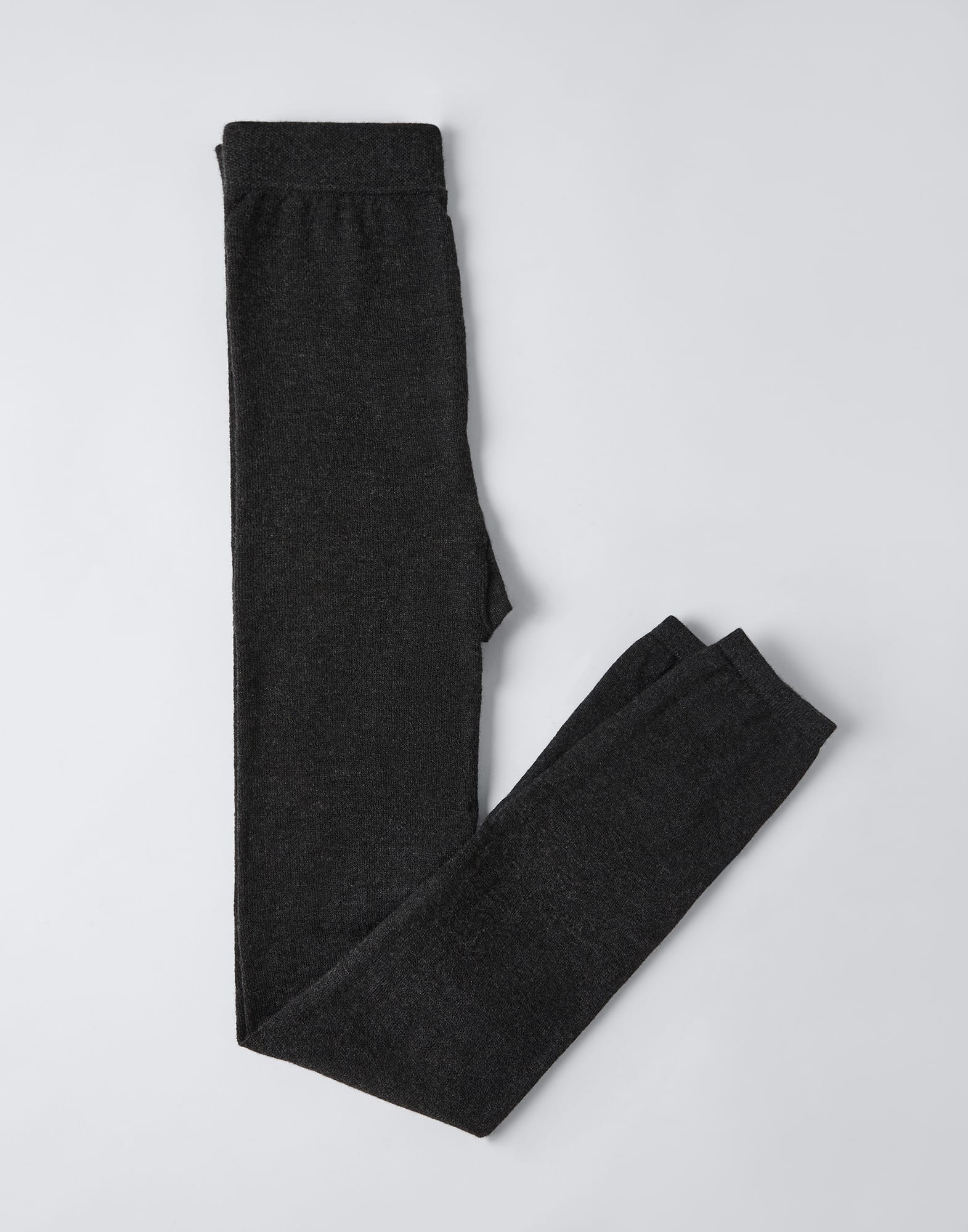 Stretch cashmere knit leggings - 1