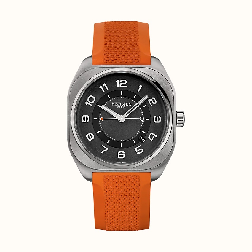 Hermes H08 watch, 39 x 39 mm - 1